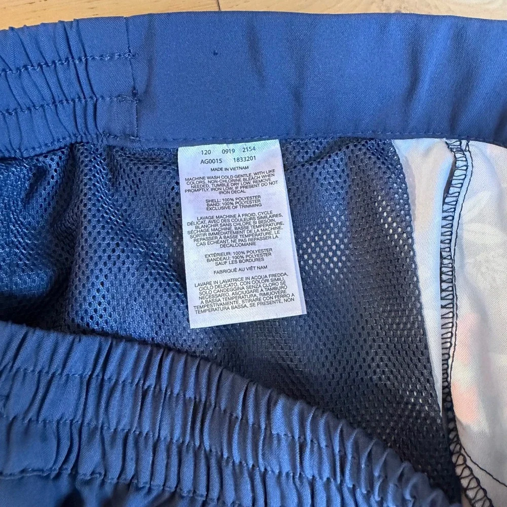 Columbia Sandy Shores Board Shorts Navy Floral Butterfly Girls Size M 10/12 - Picture 4 of 7